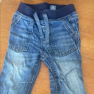 GAP Kids Blue Denim Joggers